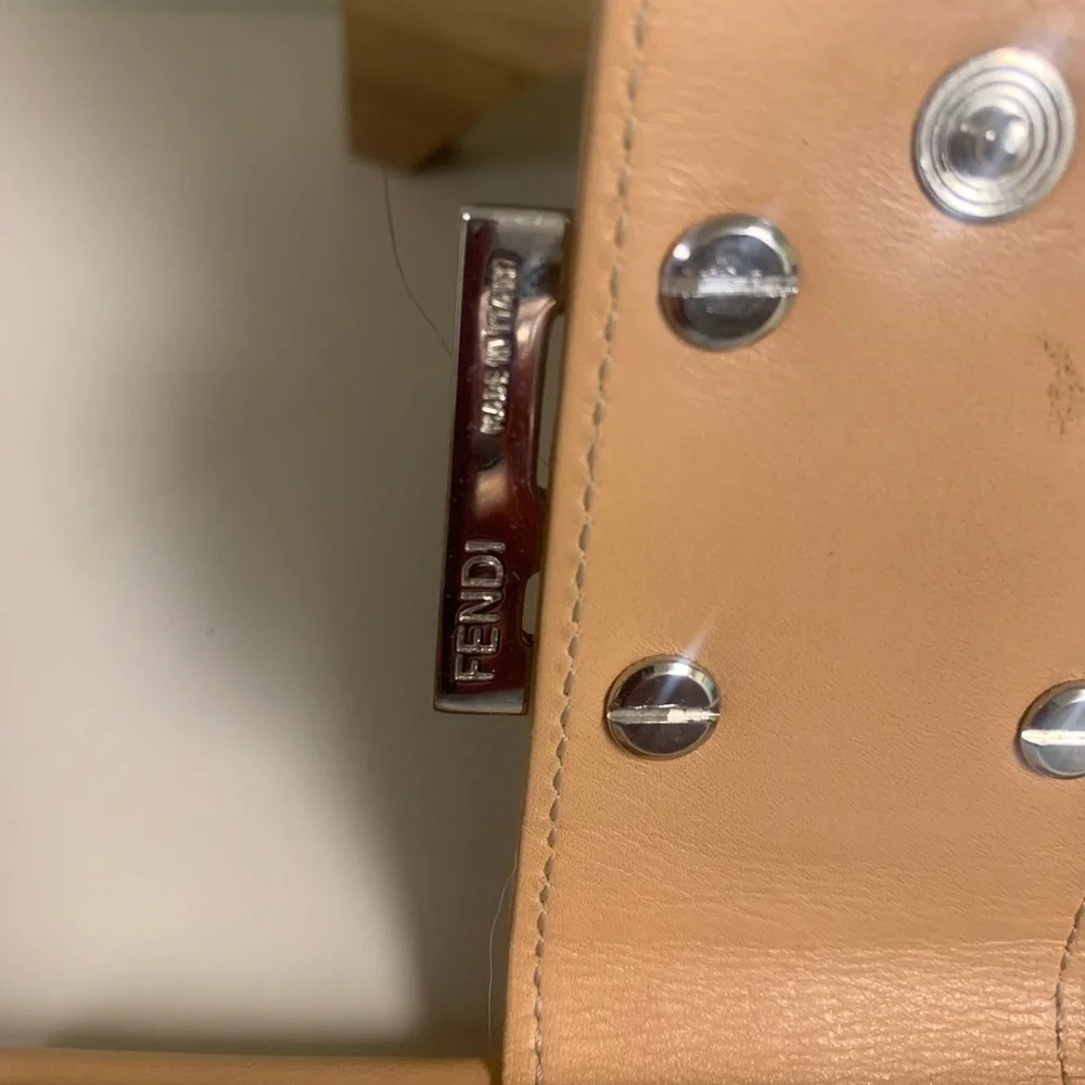 Fendi Zucchino FF Logo Canvas and Leather Wallet - Authentic and GUC - Picture 5 of 16